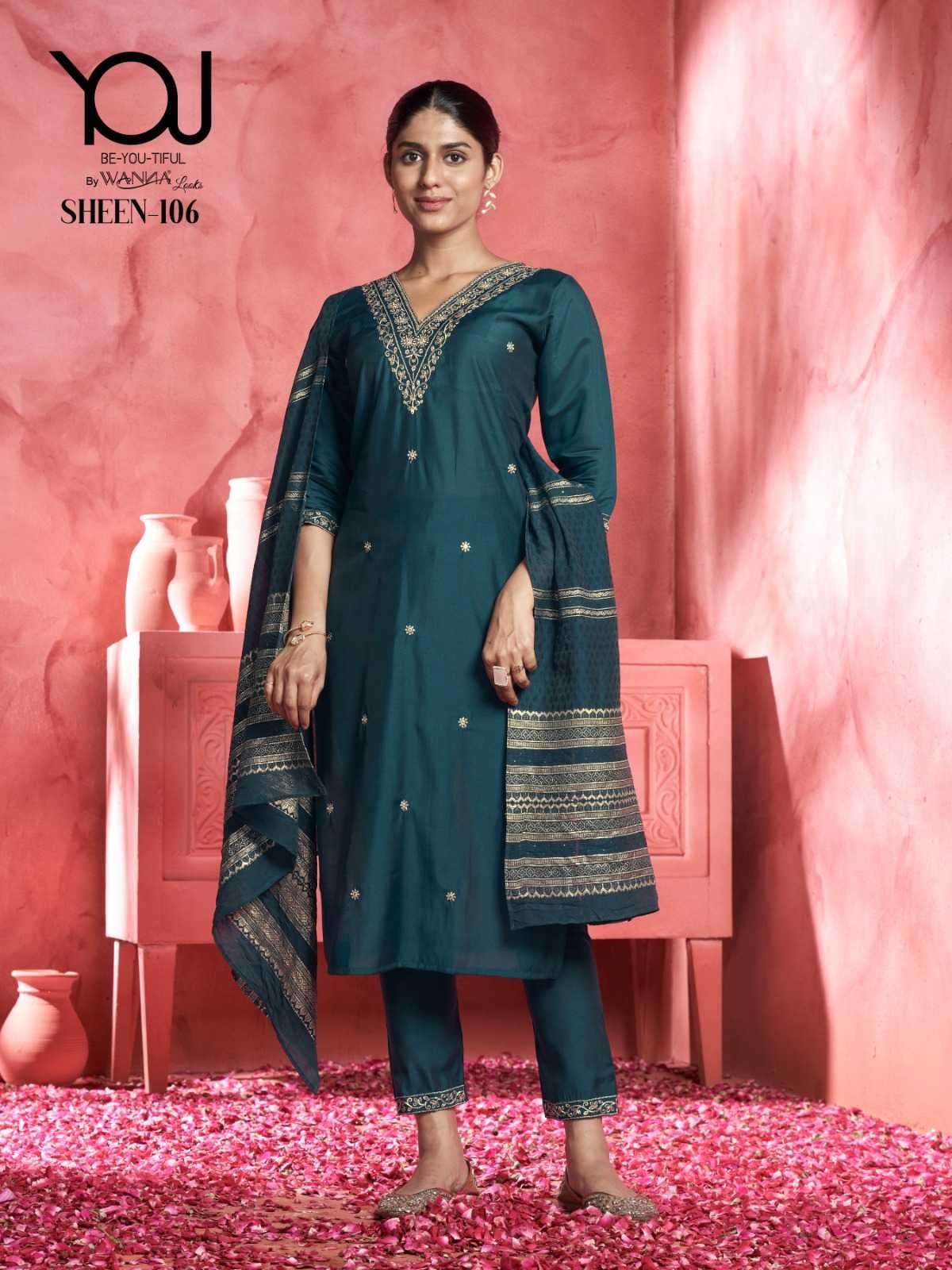 wanna you sheen series 101-106 Roman Silk suit