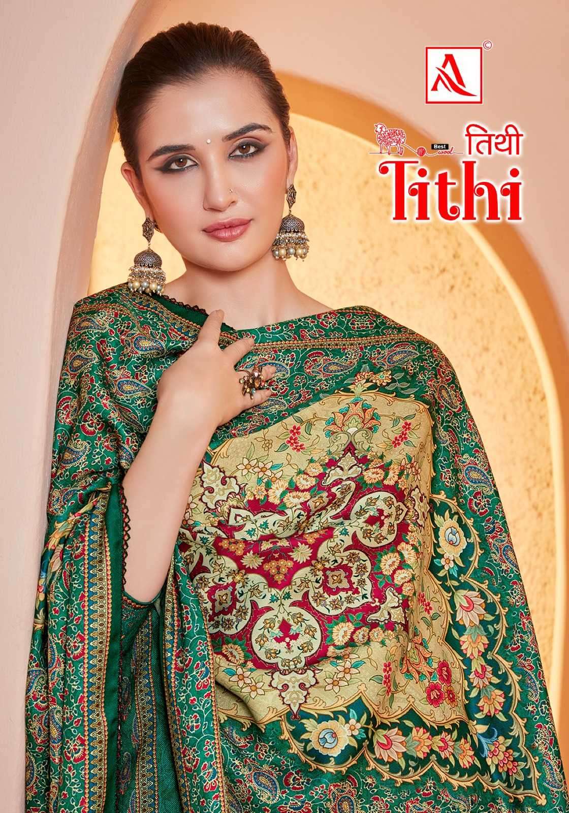 alok suit tithi series 1407001-1407006 Premium Woolen suit