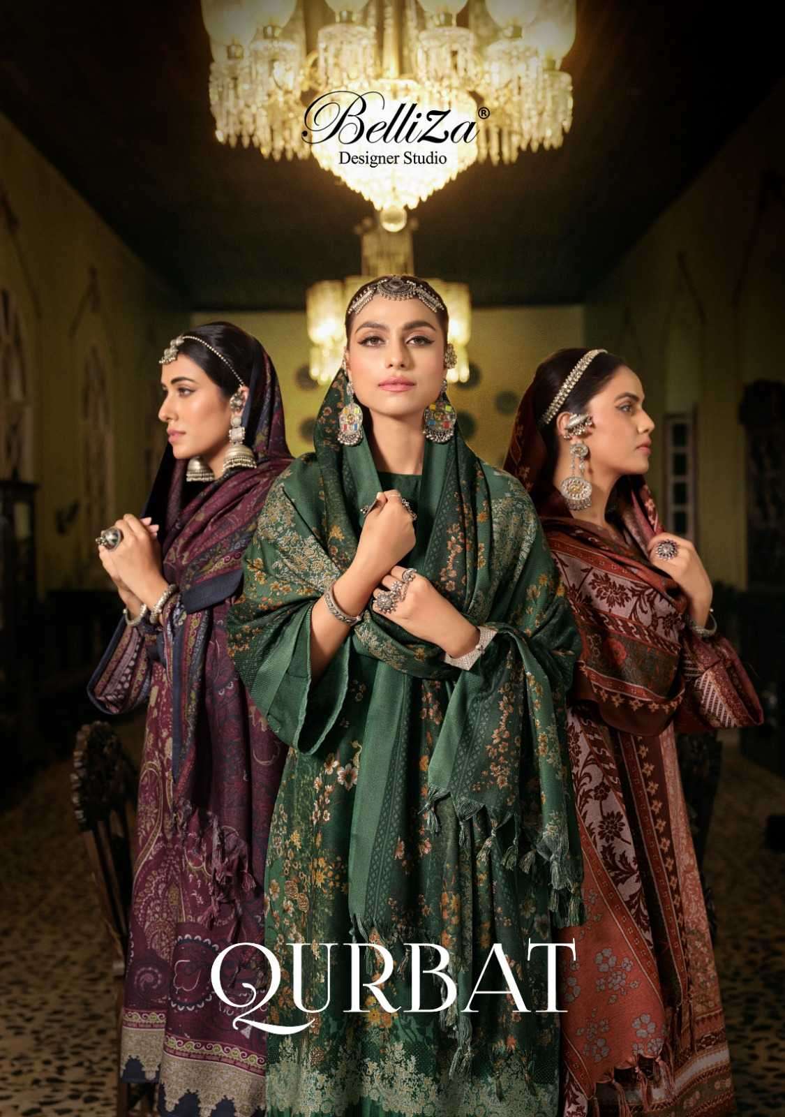 belliza qurbat series 850001-850008 pure wool suit