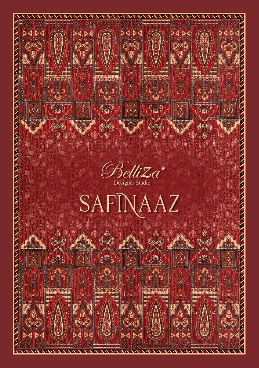 belliza safinaaz series 749001-749008 Pure Velvet suit