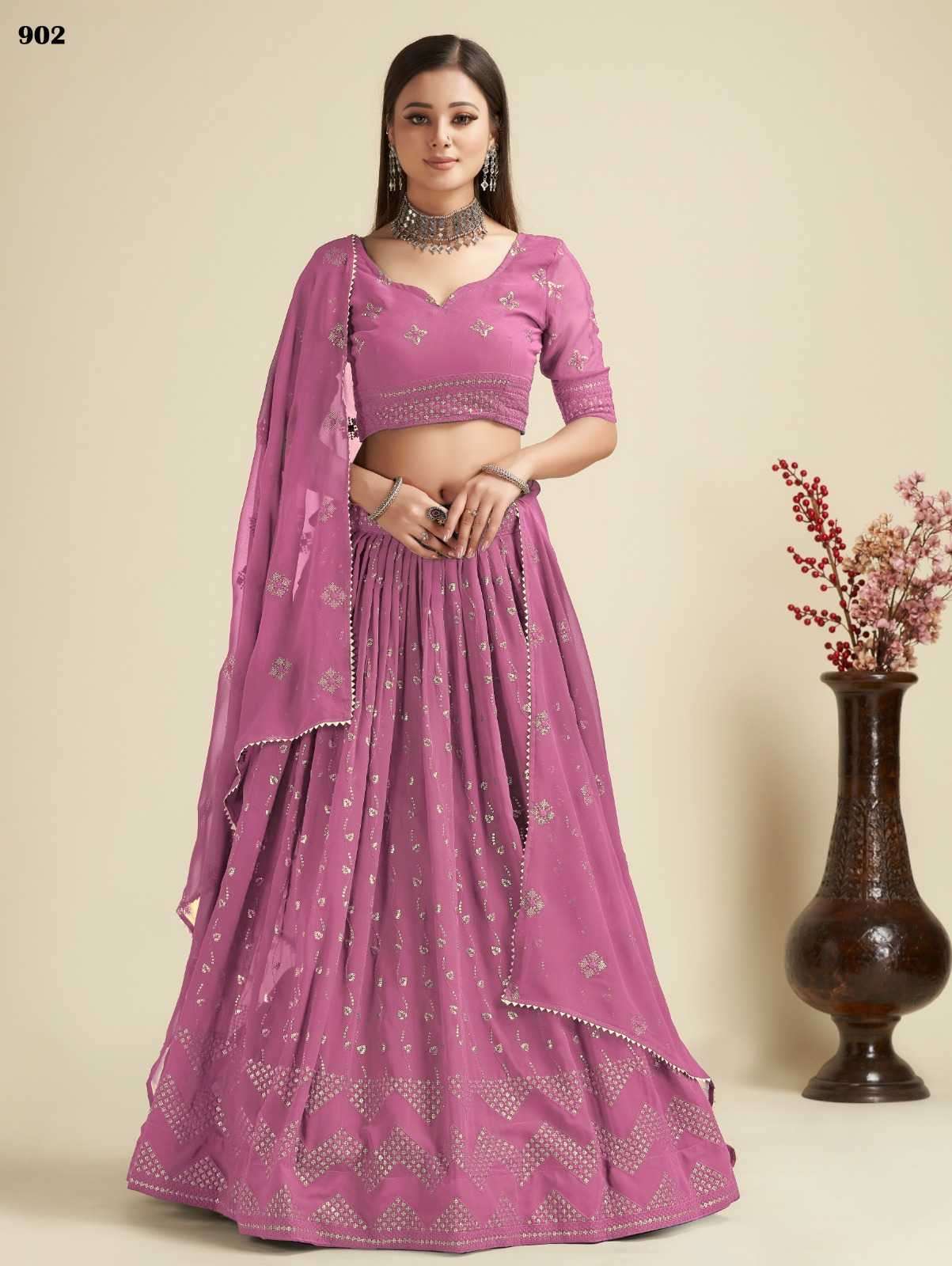 Beriston vol 9 series 9001-9004 georgette lehenga