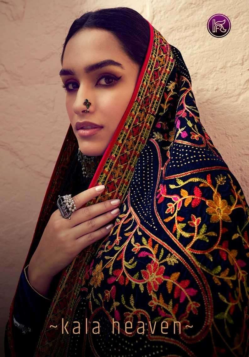kala fashion kala heaven series 1001-1007 velvet 9000 suit