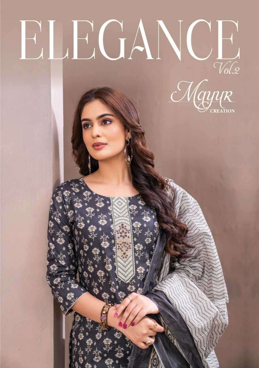 mayur creation elegance vol 2 series 2001-2010 pure cotton suit 