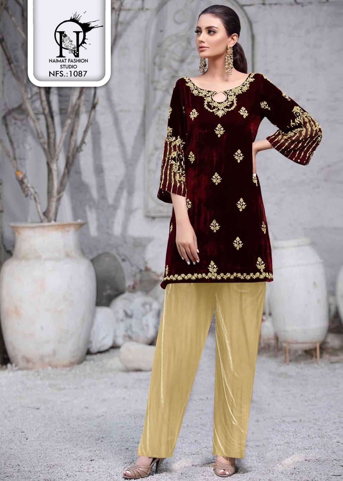 naimat 1087 9000 2Tone Velvet suit