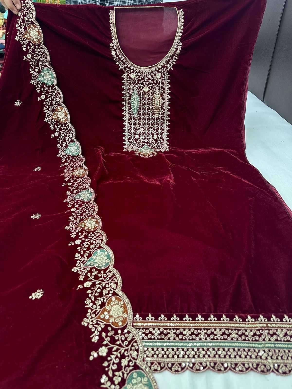 Pr ginny velvet winter collection suit