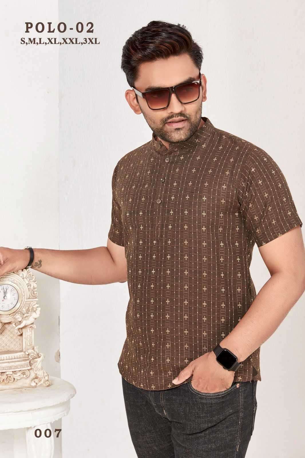 pr polo vol 2 series 001-004 Rayon Cotton top