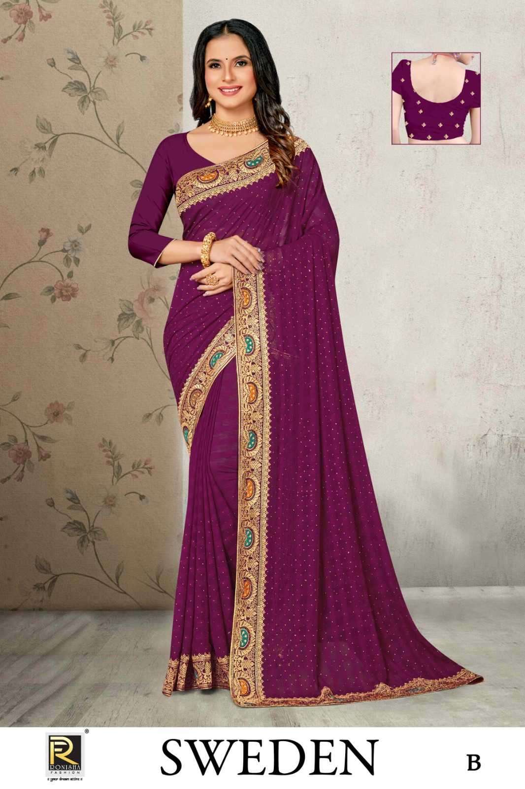 ranjna saree sweden Fancy Fabrics saree