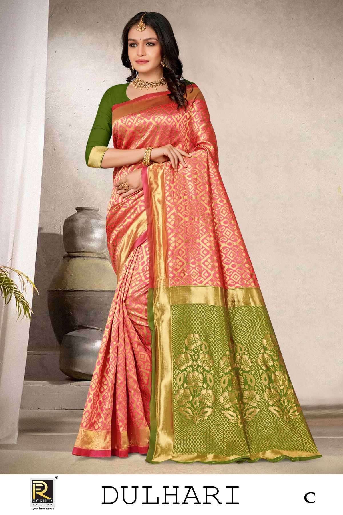 Ranjna sarees dulari banarasi silk saree