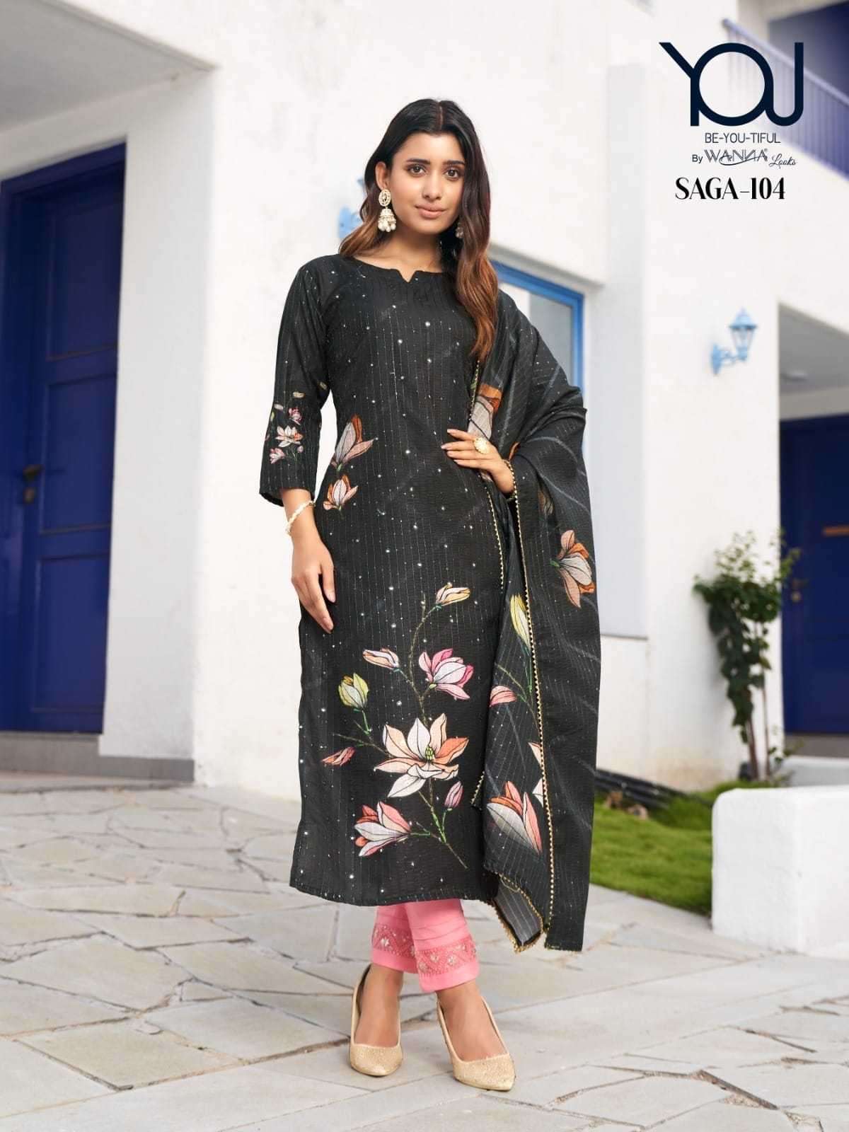 Wanna saga series 101-103 muslin readymade suit