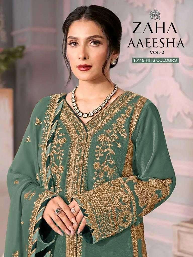 al khushbu aaeesha vol 2 10119 pqrs  georgette suit 