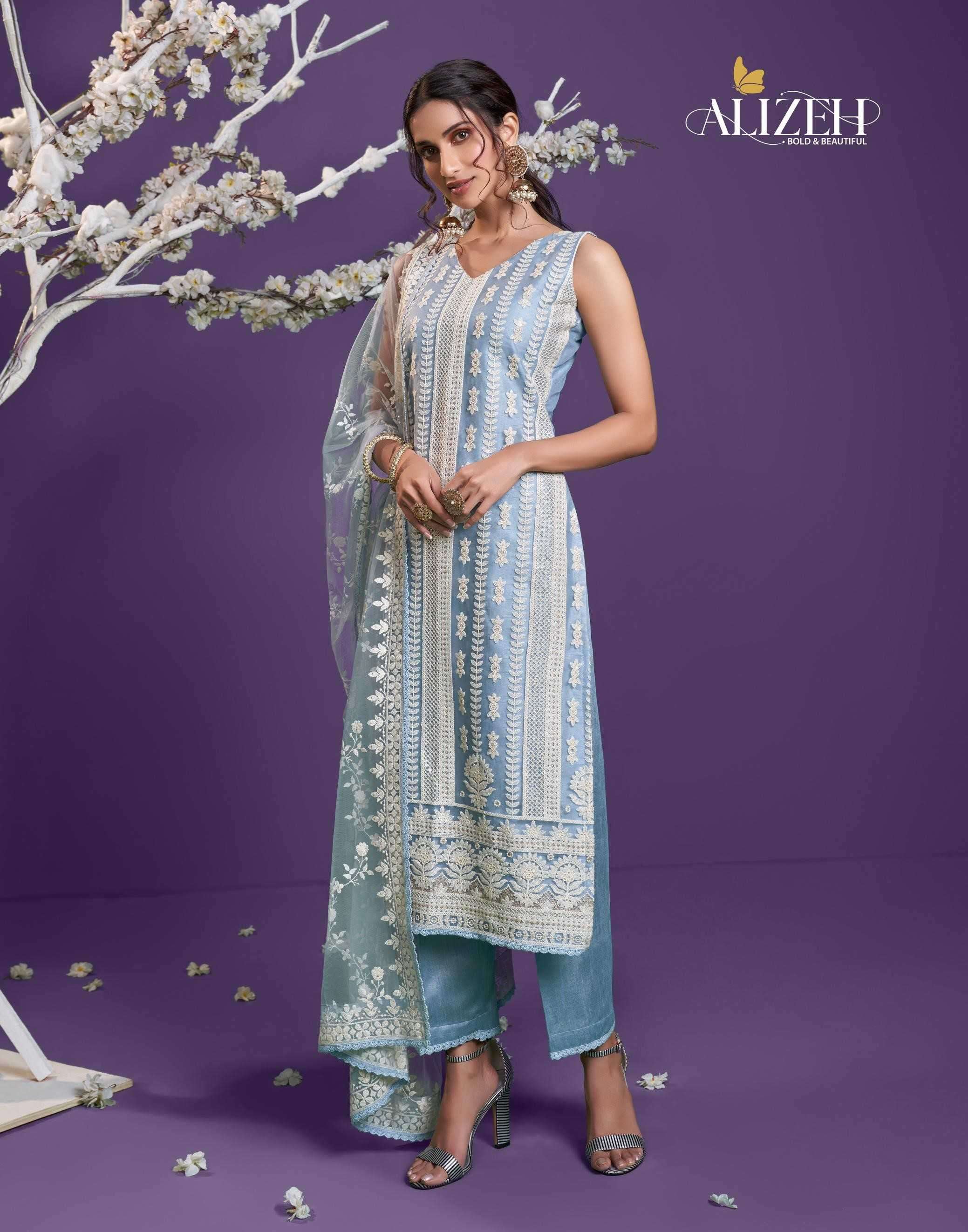 alizeh lucknowi 2024 Butterfly Net suit