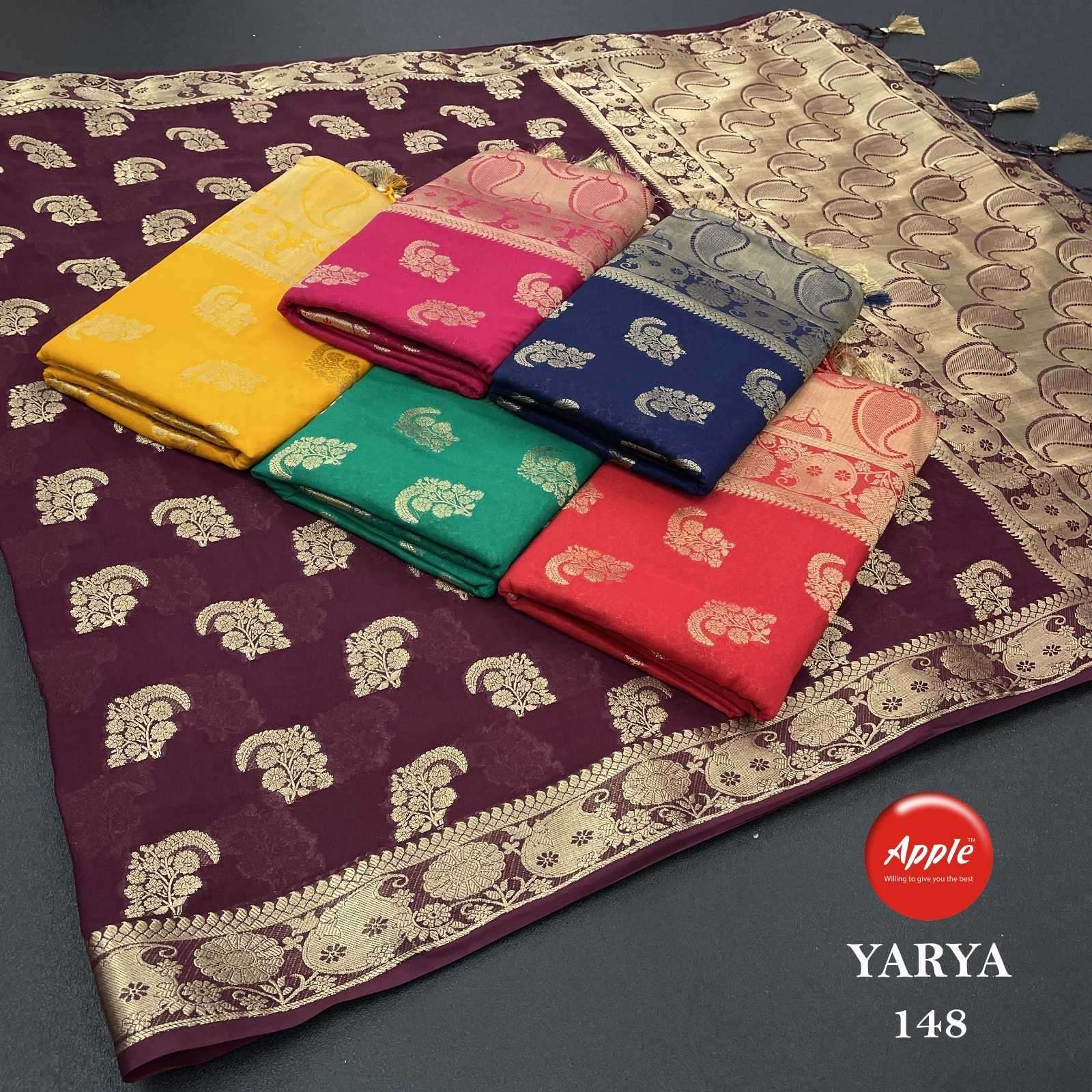 apple saree yarya georgette saree