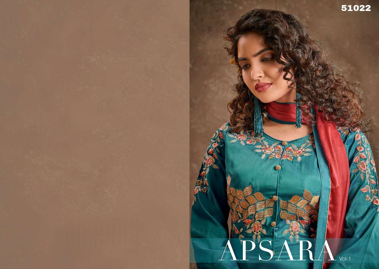 apsara vol 1 designer triva silk kurti 