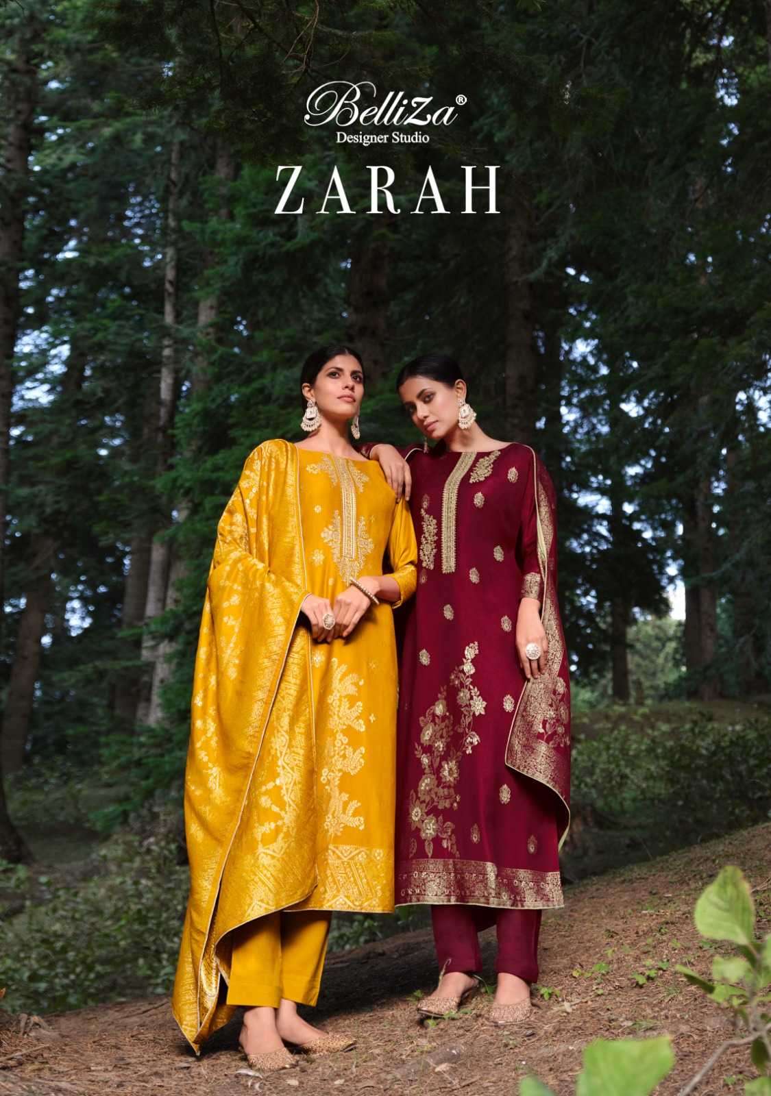 belliza zarah series 832001-832006 pure viscose suit 