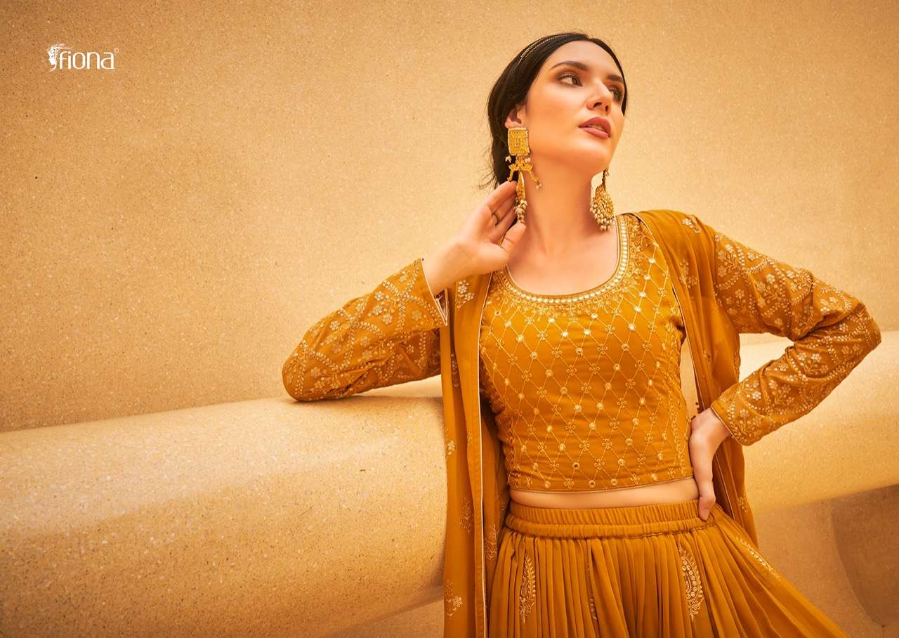 fiona designer real georgette suit 