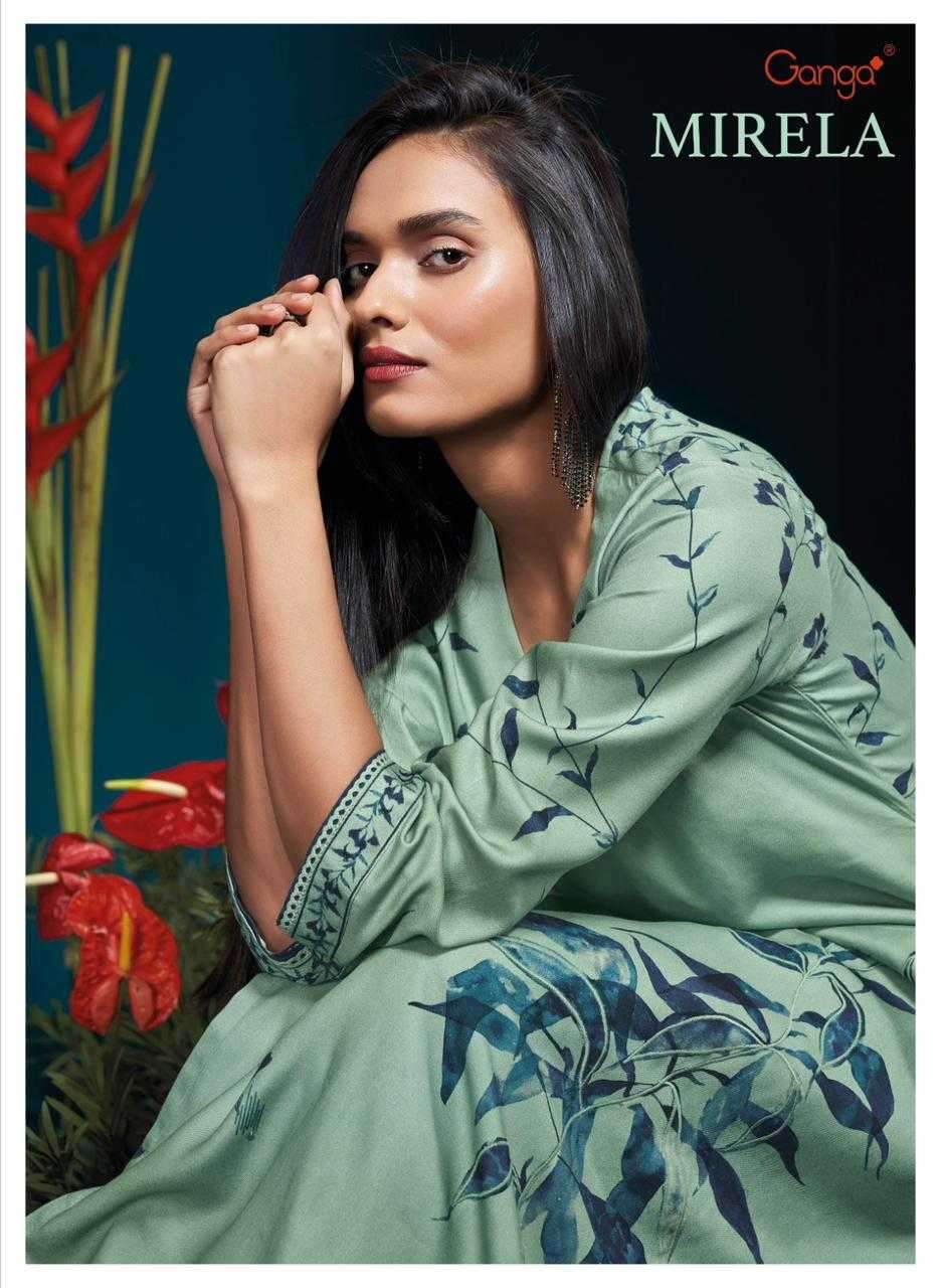 ganga mirela series 1702-1706 pure pashmina suit 