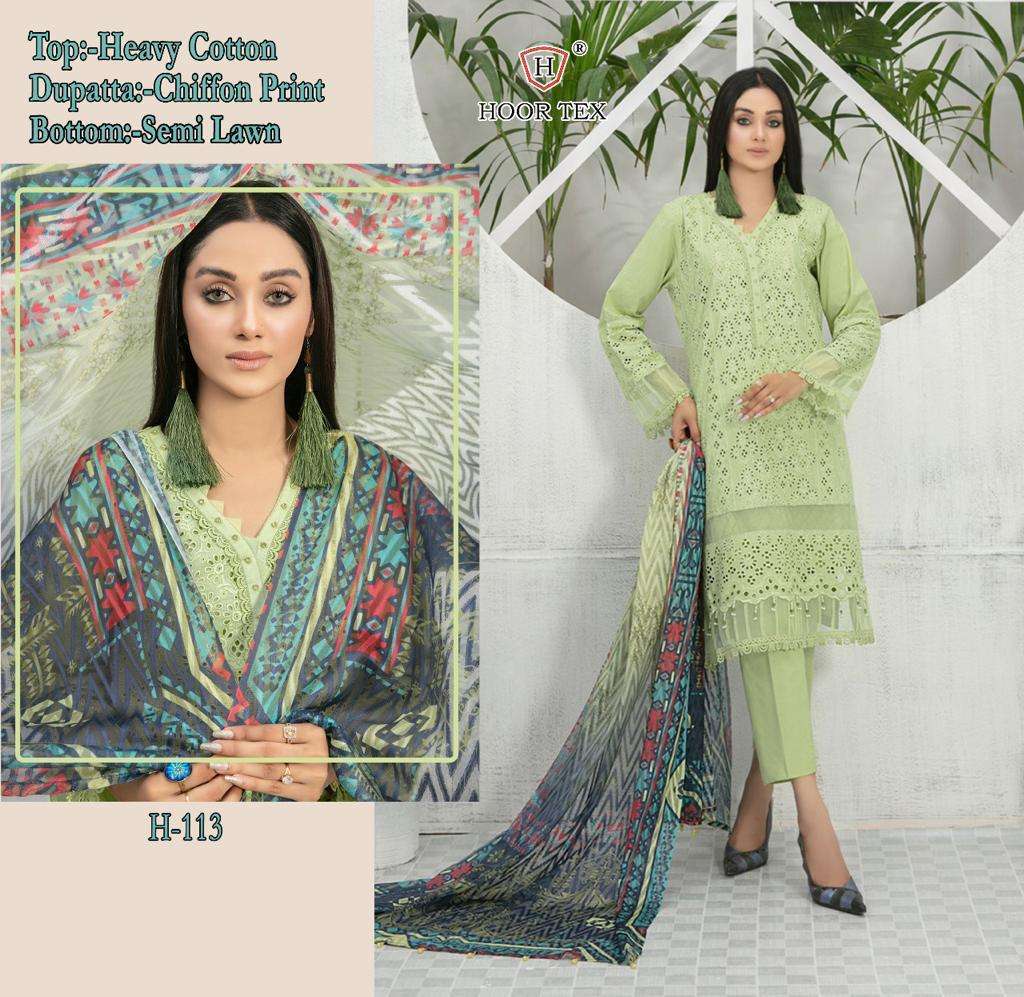 hoor tex H-113 designer heavy cotton suit 