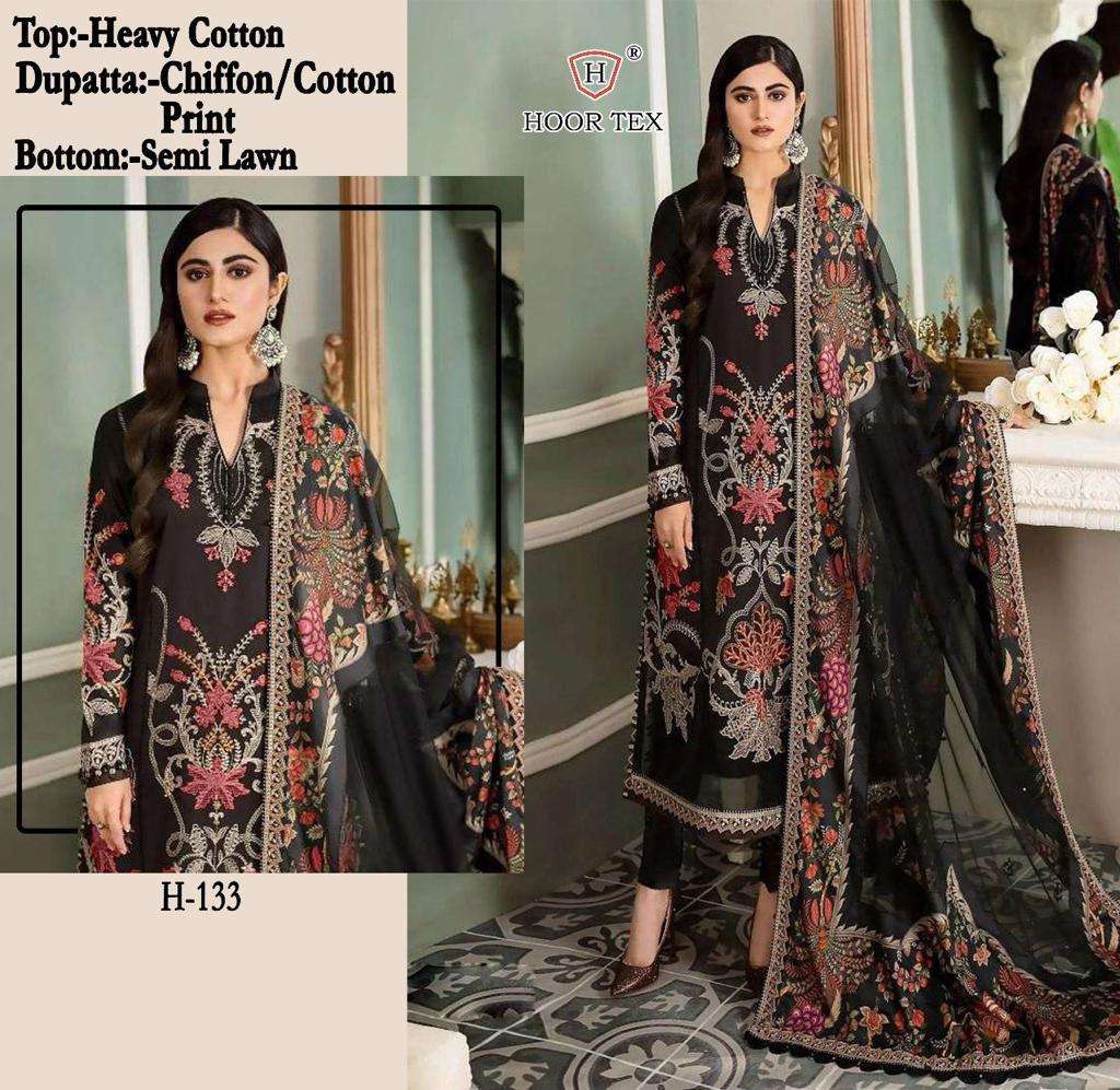 hoor tex H-133 designer heavy cotton suit 
