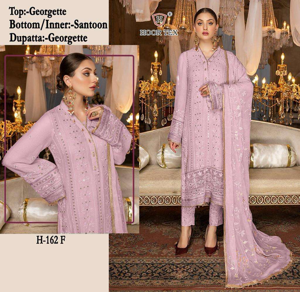 hoor tex H-162 designer faux georgette suit 