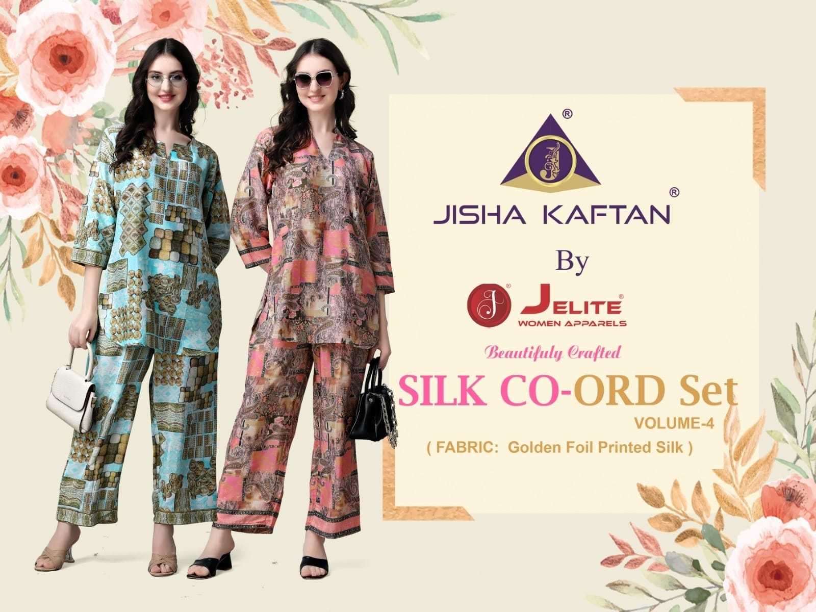 jelite silk co-ord set vol 4 series 3048-3055 silk co-ord sets