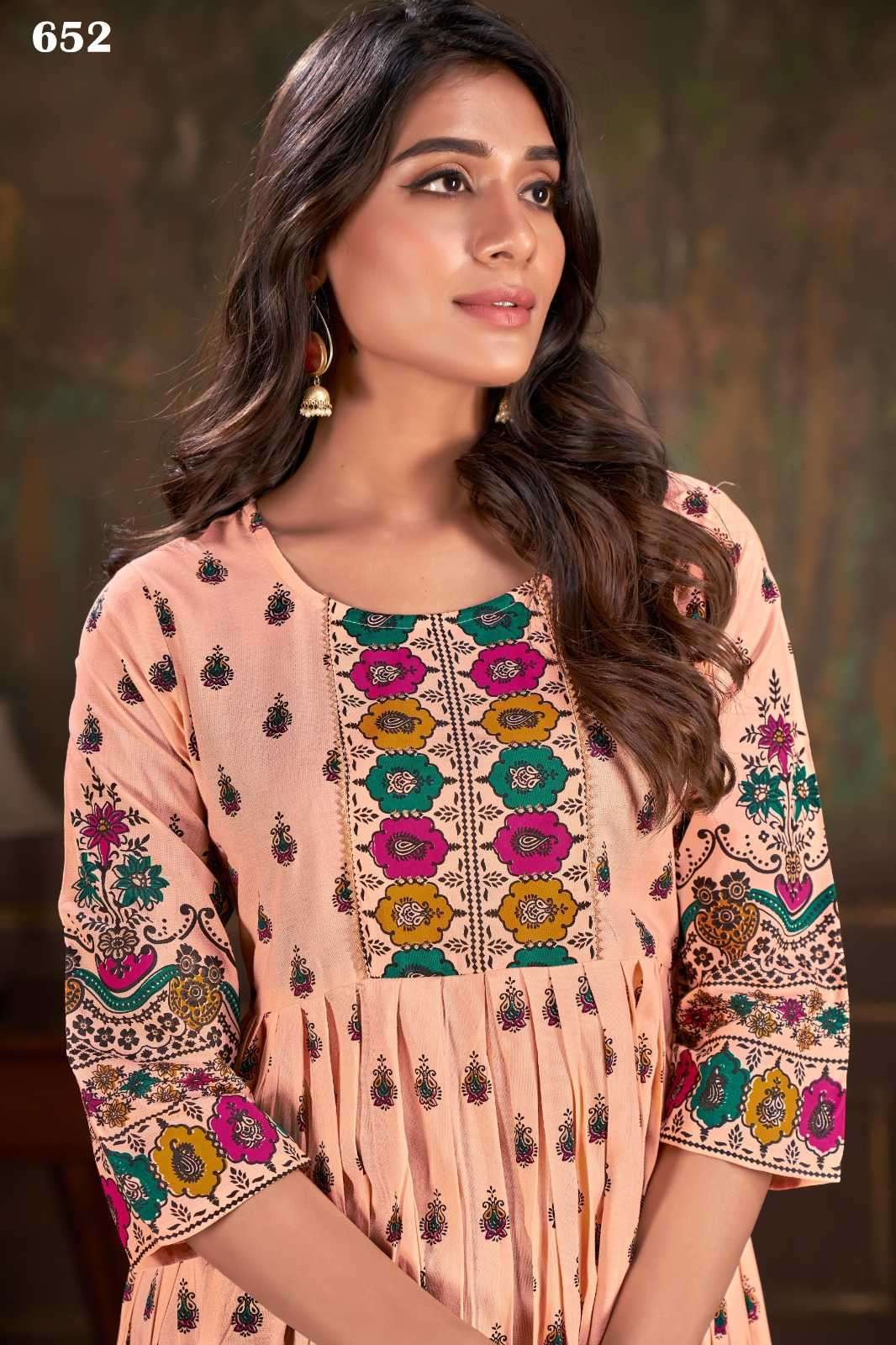 jivora moon night series 65-653 cotton printed kurti 