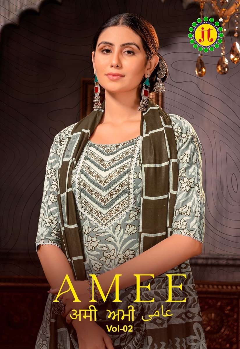Jt Amee Vol-2 series 2001-2008 Heavy Lawn Cotton suit