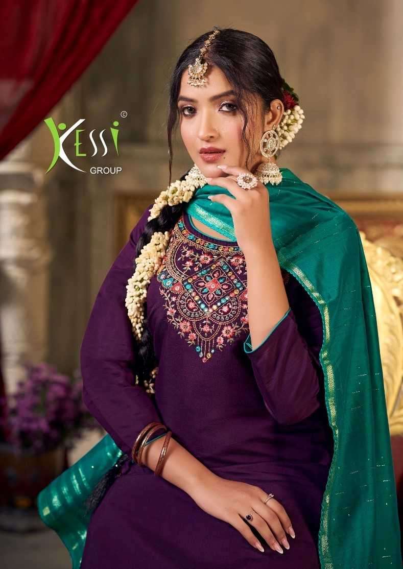 kessi patiala house vol 94 series 11291-11294  Pure Muslin Heavy Work suit