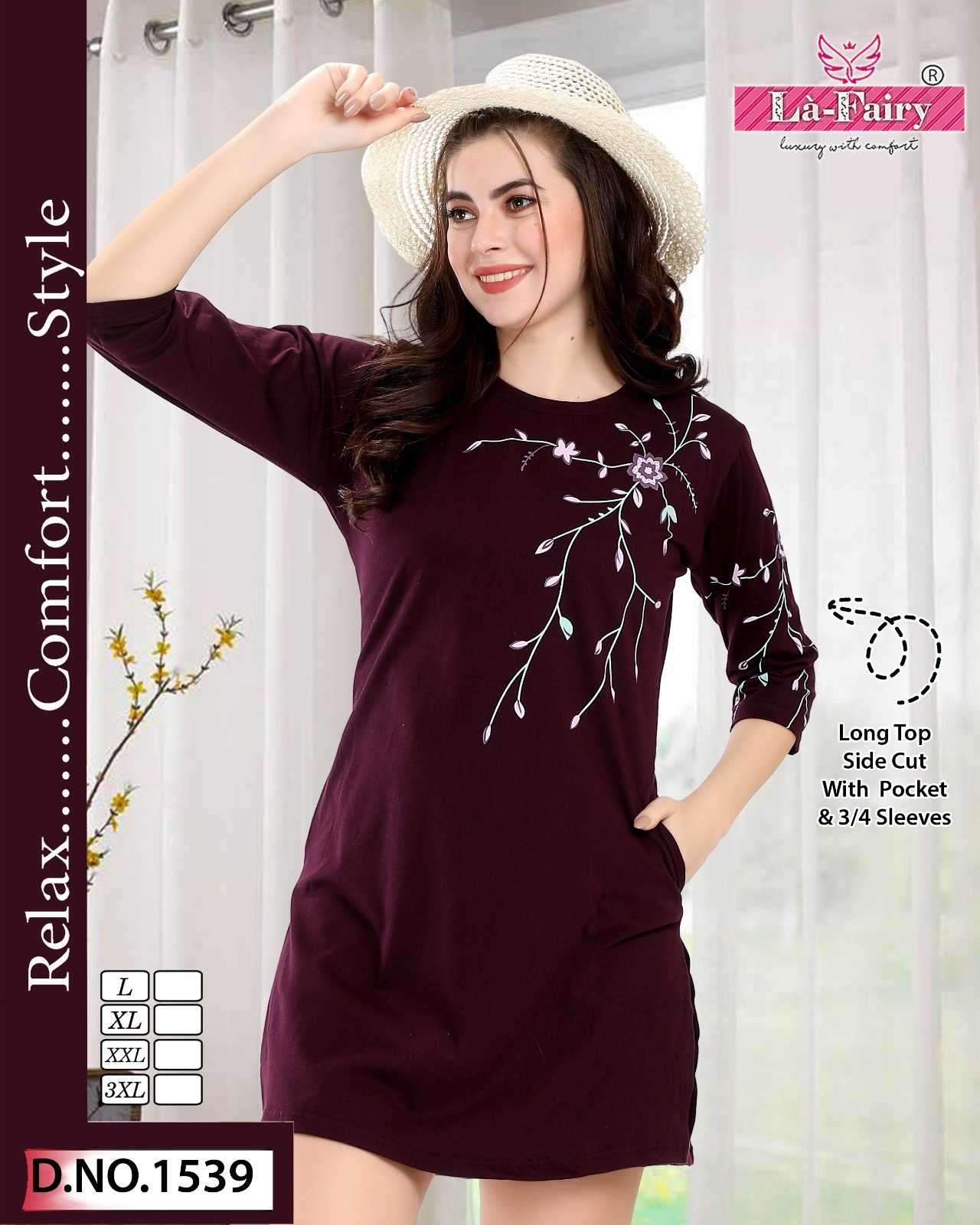 la fairy 1539 Long top side cut With pocket 