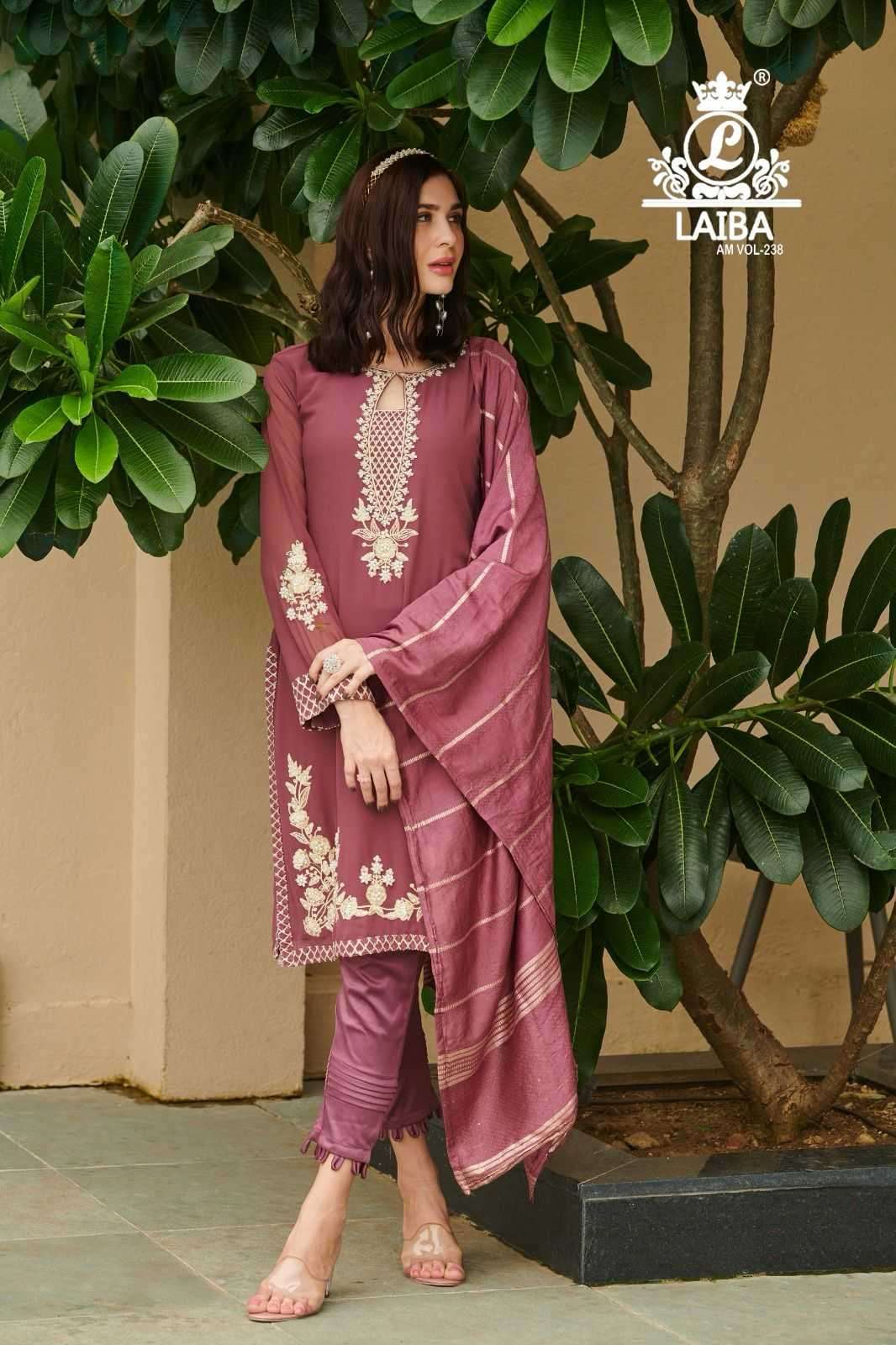 laiba am vol 238 Pure Georgette readymade suit 