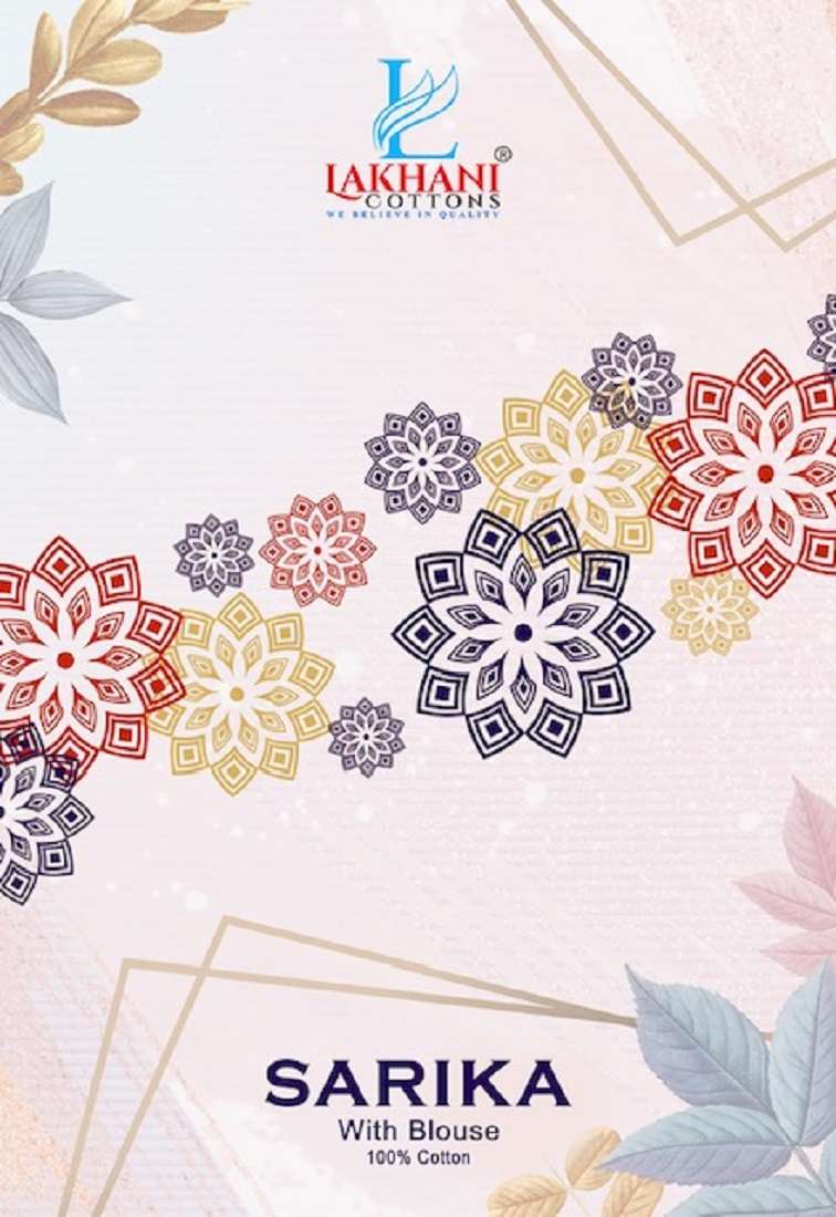Lakhani Sarika series 101-110 heavy cotton saree