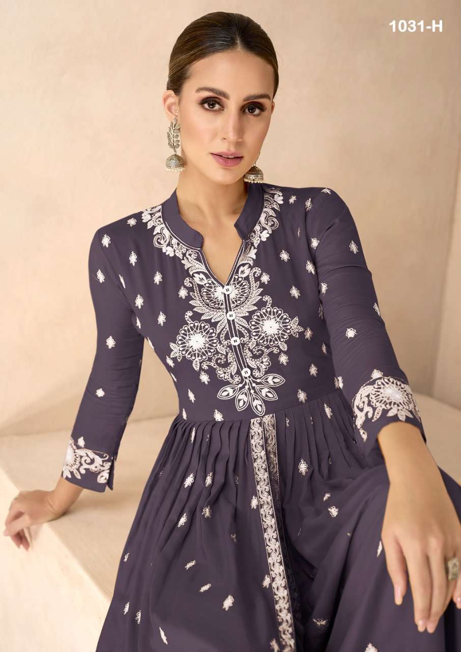 lakhanvi vol 6 silver designer heavy rayon suit 