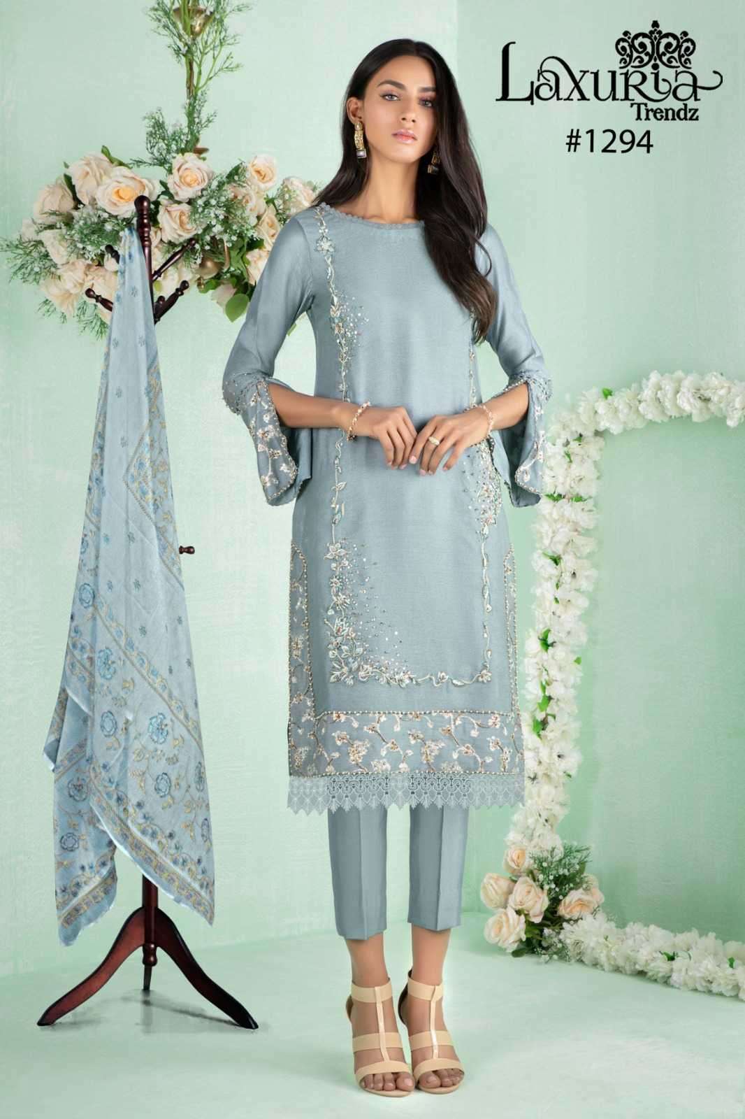 laxuria 1294  Faux Georgette suit