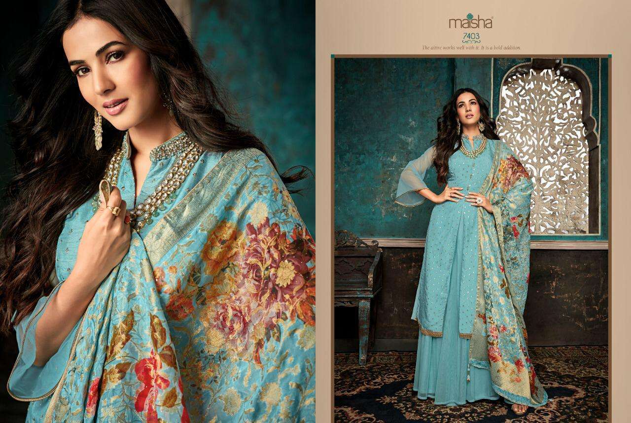maisha designer fancy lehenga occasion wear collection 