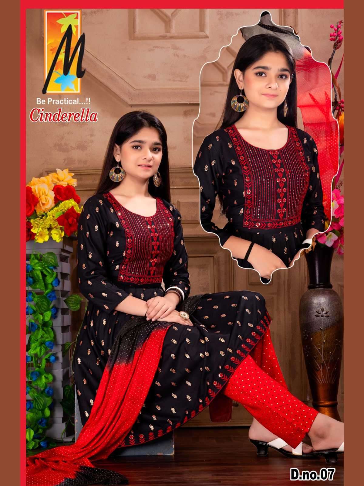 master kurti cinderella series 01-20 Heavy Reyon suit