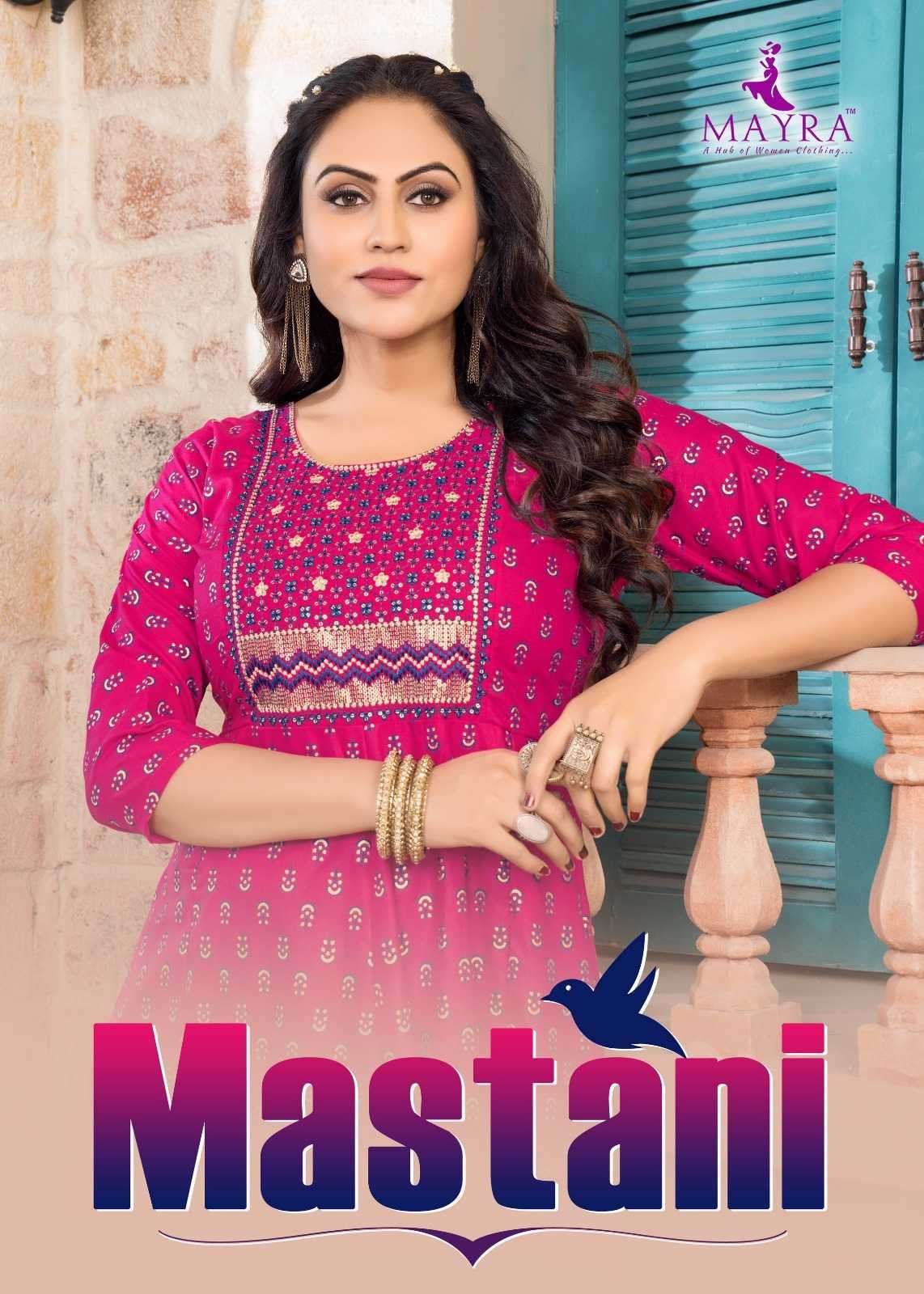 mayra mastani series 80422-80429 pure viscose kurti 