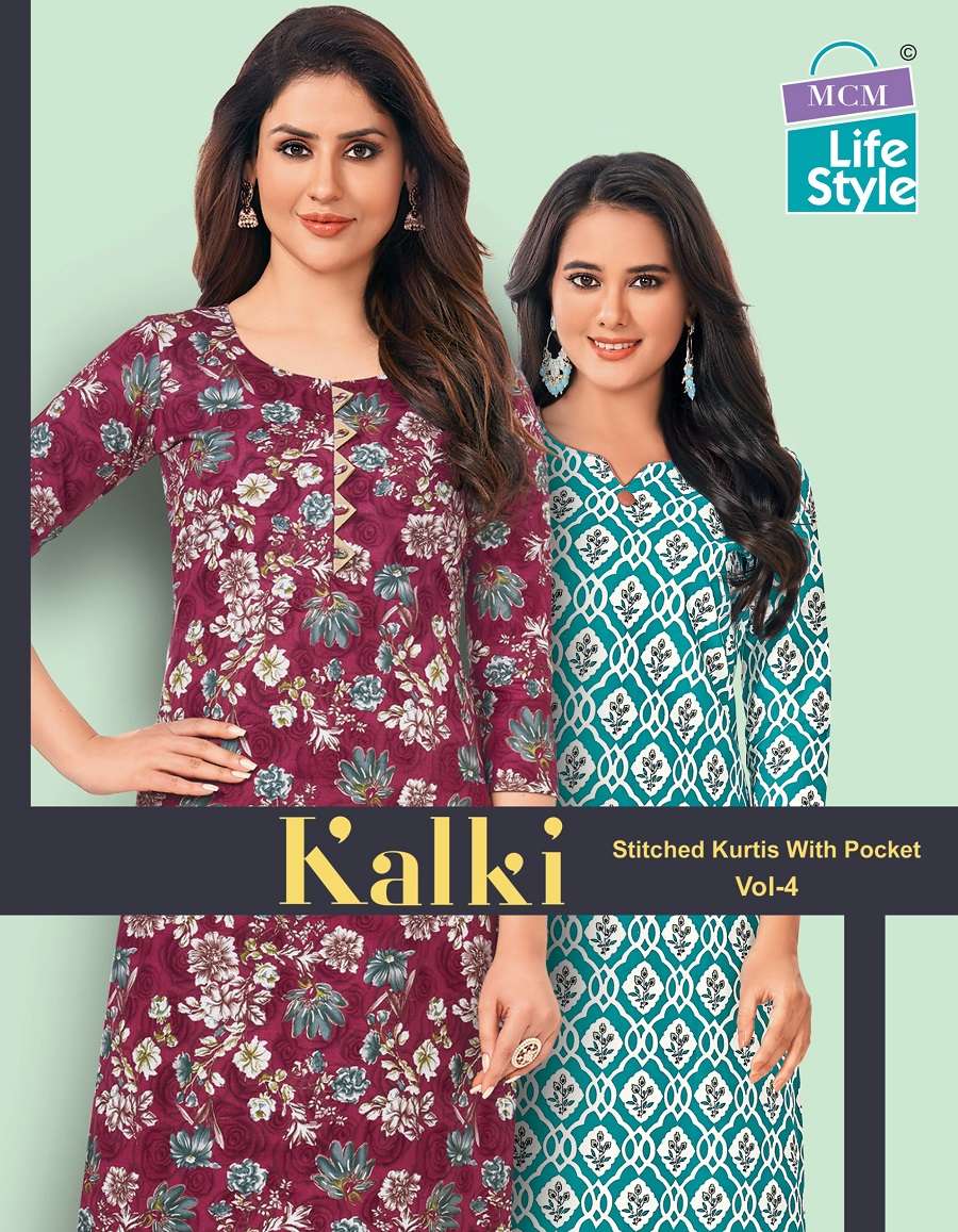 Mcm Kalki Vol-4 Heavy Cotton Printed kurti