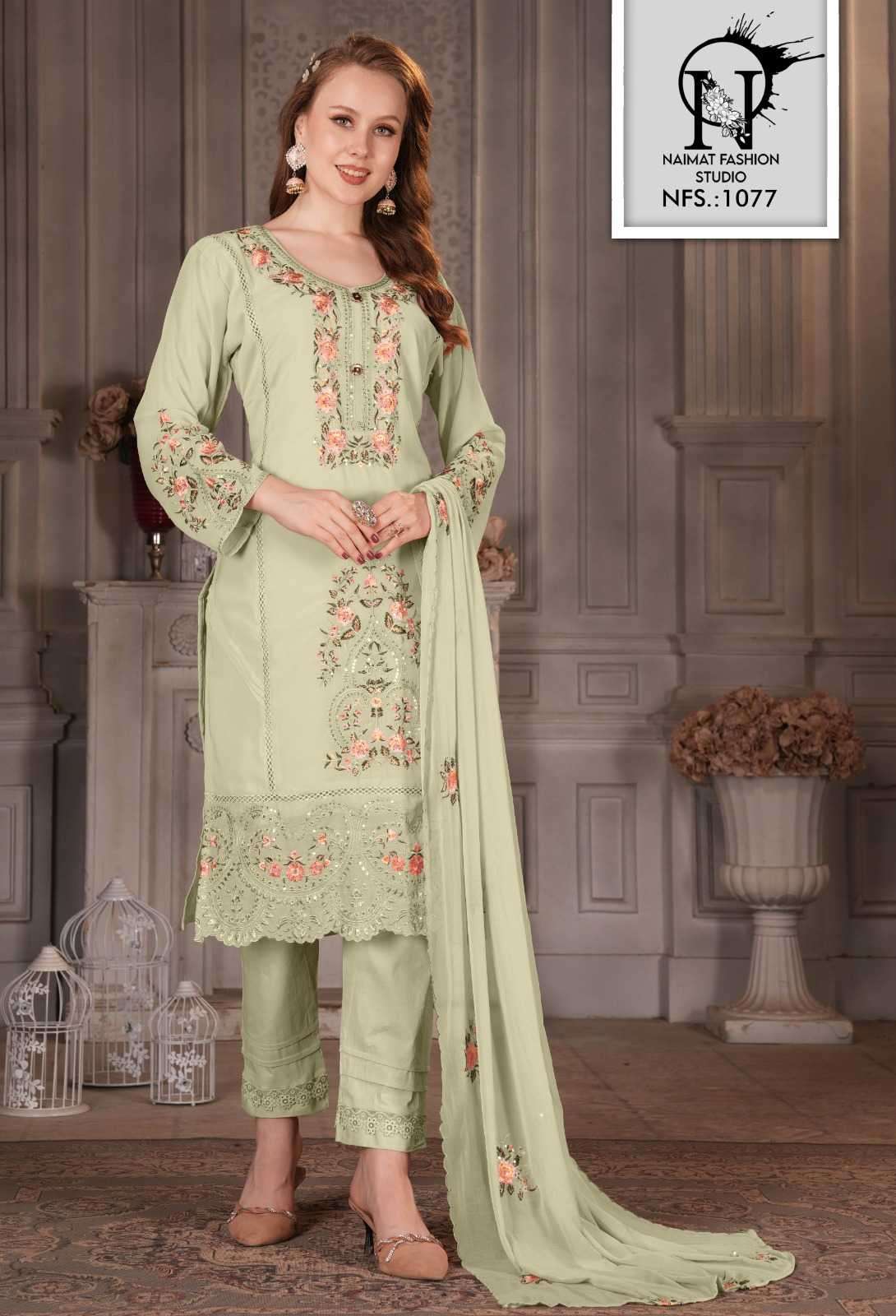naimat 1077 Pure Fox Designer Tunic