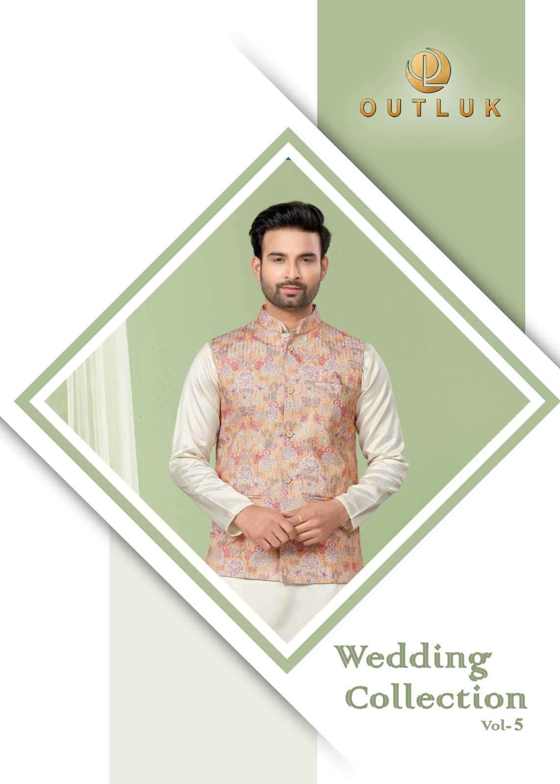 outluk wedding collection vol 5 series 5001-5006 Heavy Cotton kurta pajama