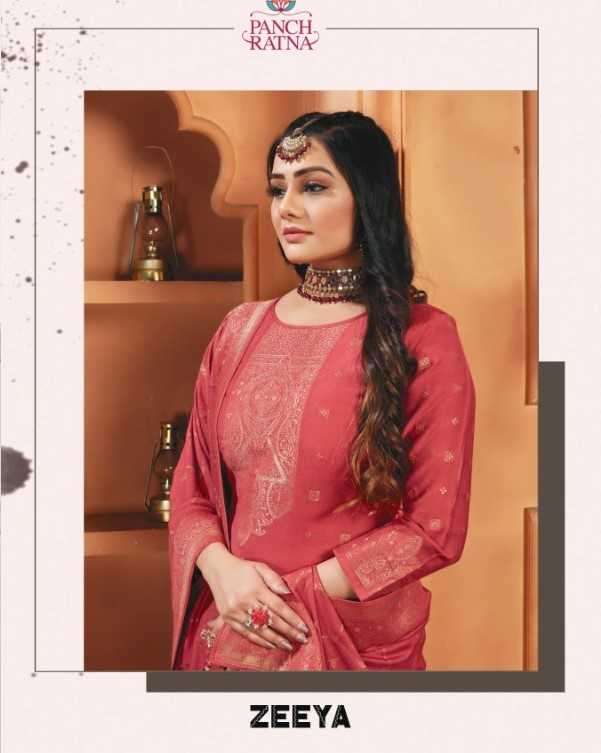 panch ratna zeeya Pure Viscose Pashmina suit