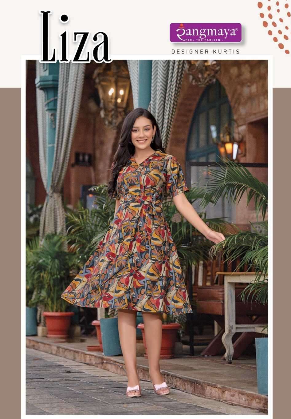 rangmaya fashion liza series 101-108 Modal Print kurti