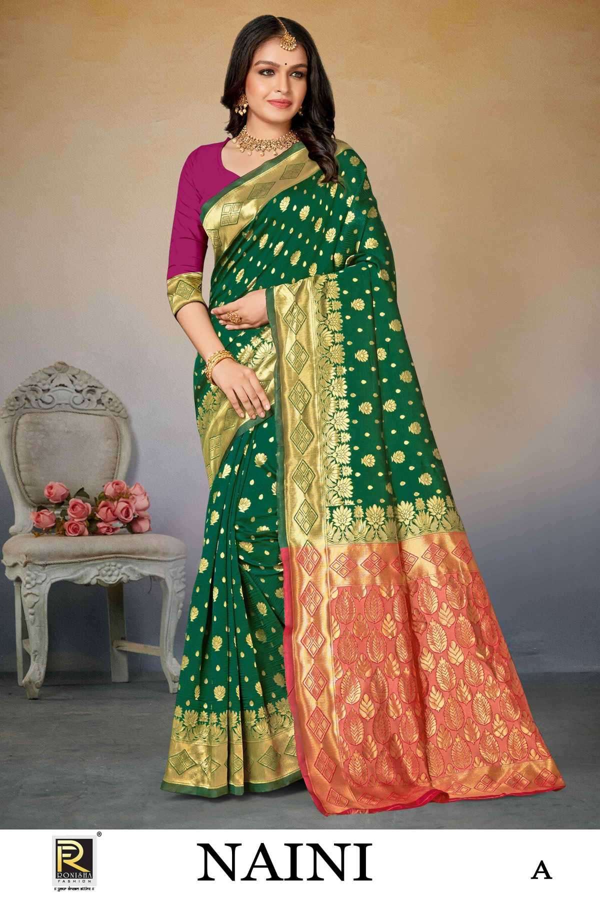 ranjna saree naini banarasi silk saree