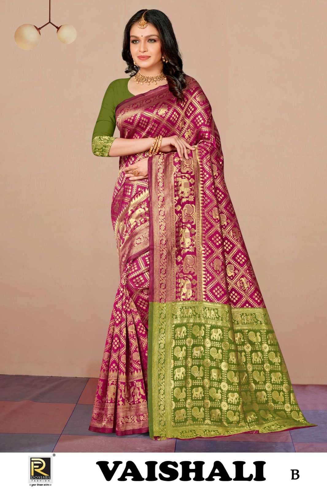 ranjna saree vaishali banarasi silk saree