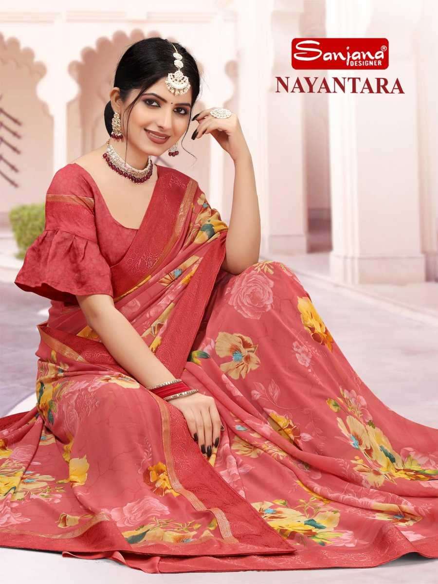 sanjana nayantara series 101-106 weightless saree