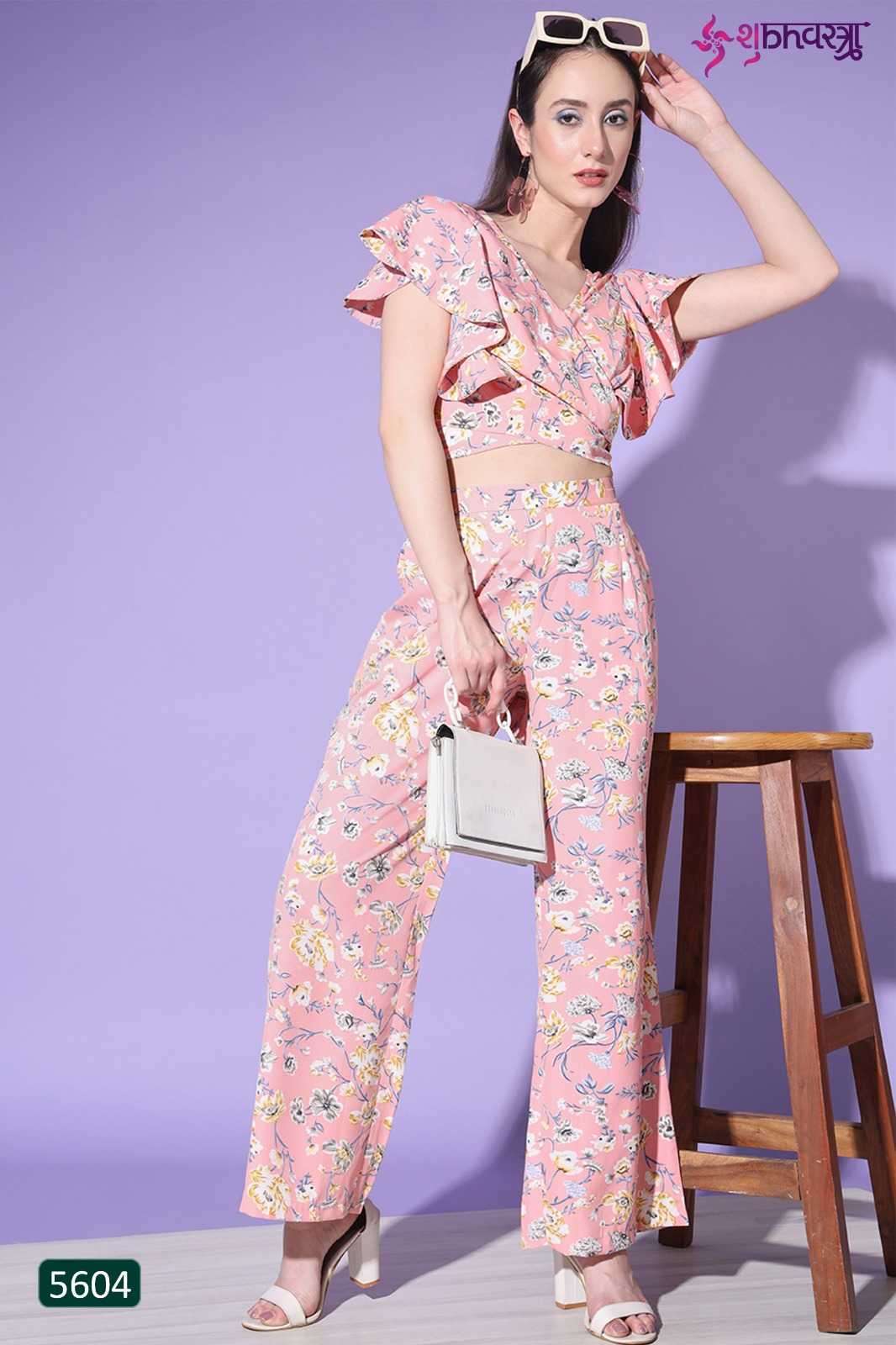 shubhkala coards 5601-5614 crape co-ord sets