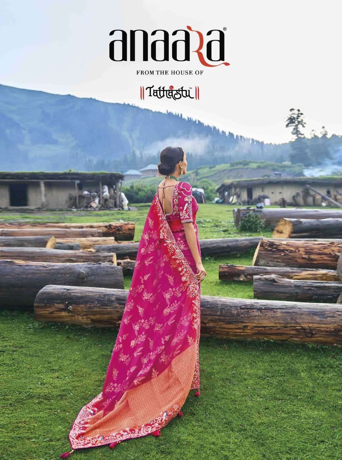 tathastu anaara series 6601-6609 fancy saree 