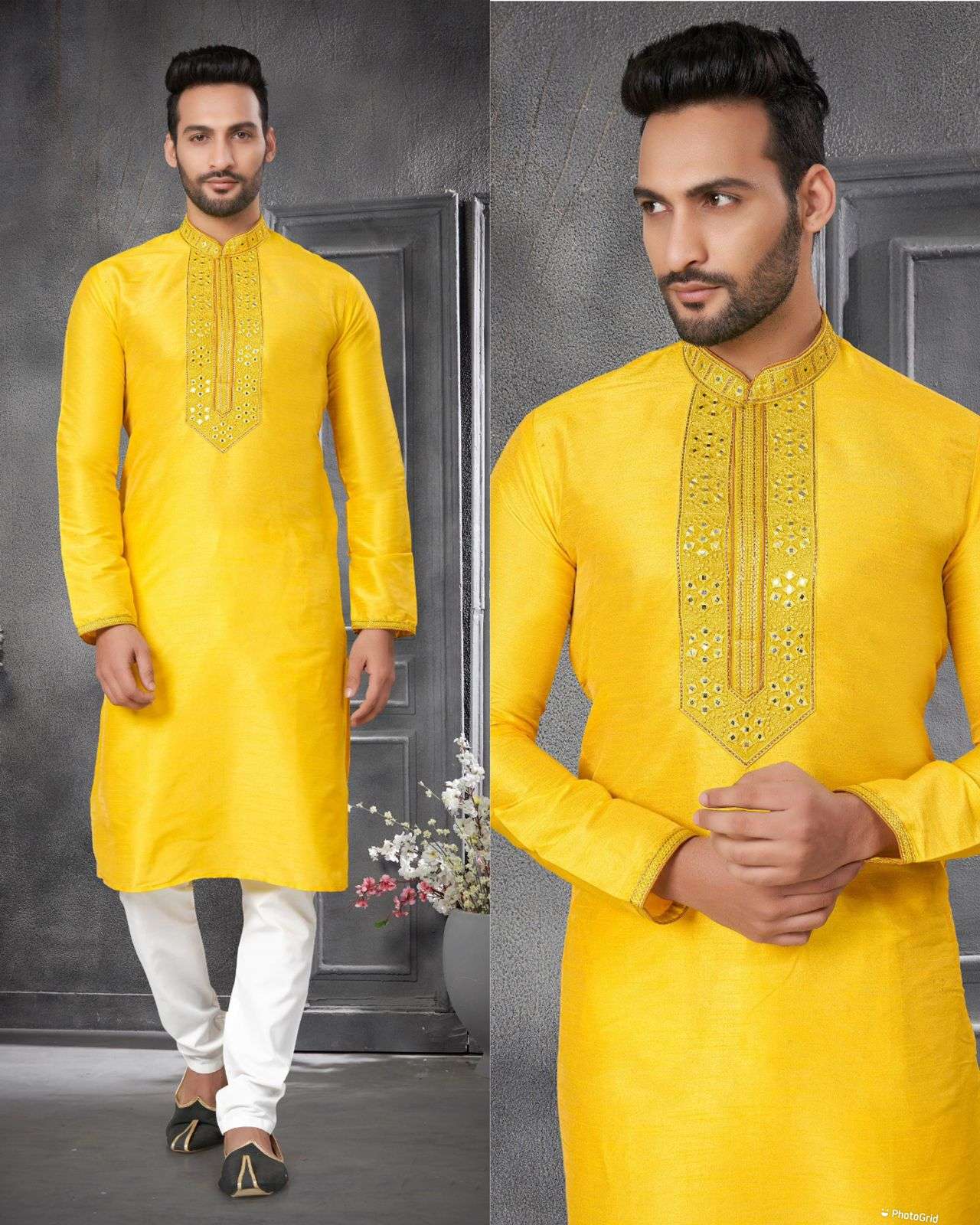utsav designer heavy silk ethnic wear kurta