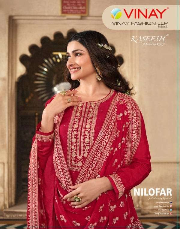 vinay nilofar designer fancy suit 