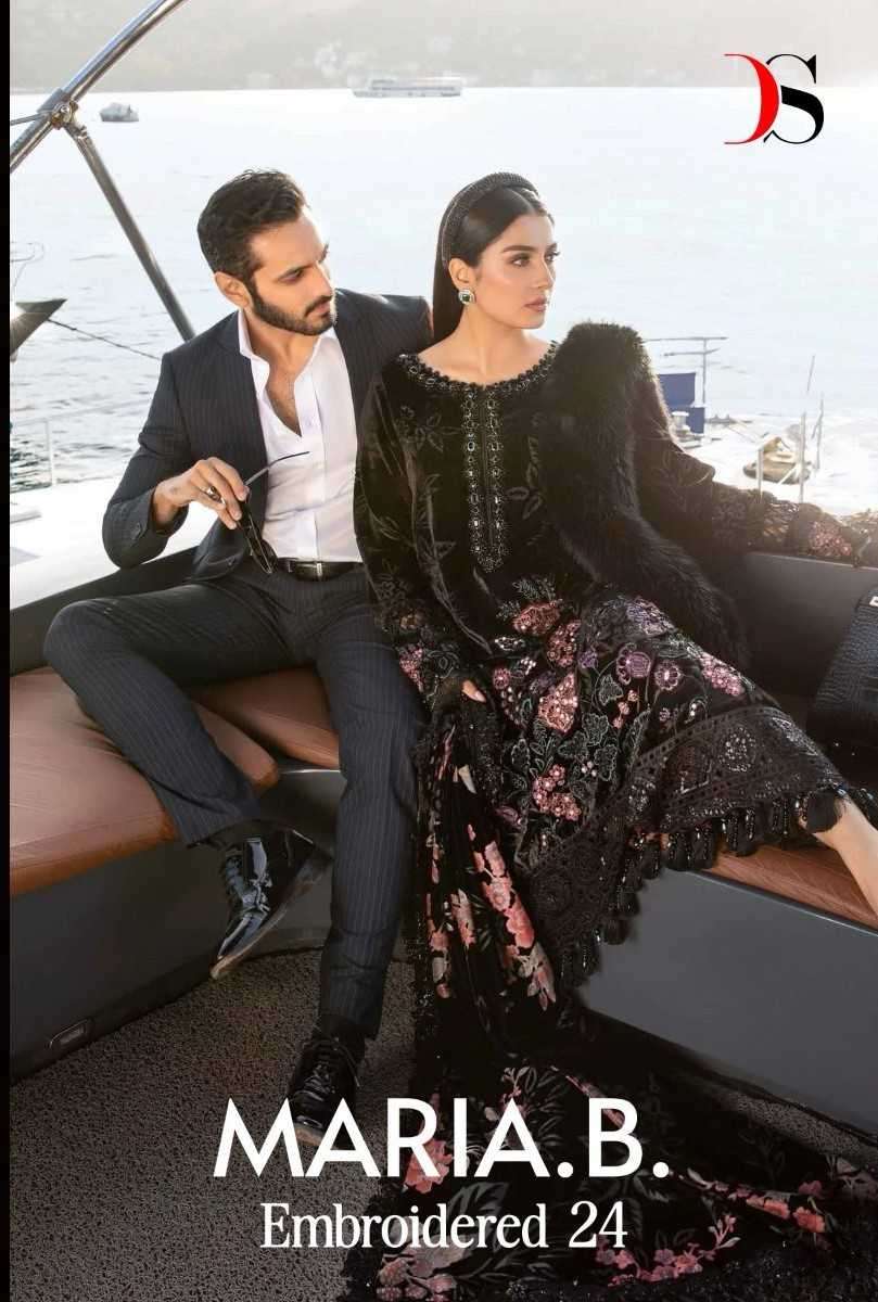 deepsy suits maria b embroidered vol 24 series 3531-3534 Rayon cotton suit