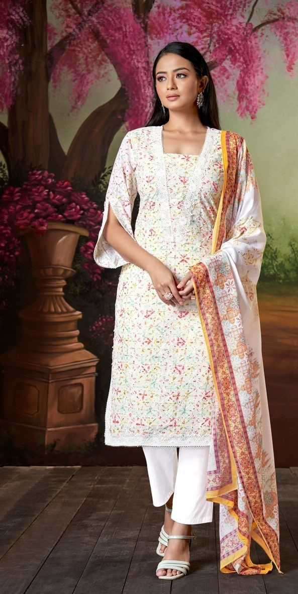 four roses hot pick of the season series 4050-4055 cotton readymade suit 