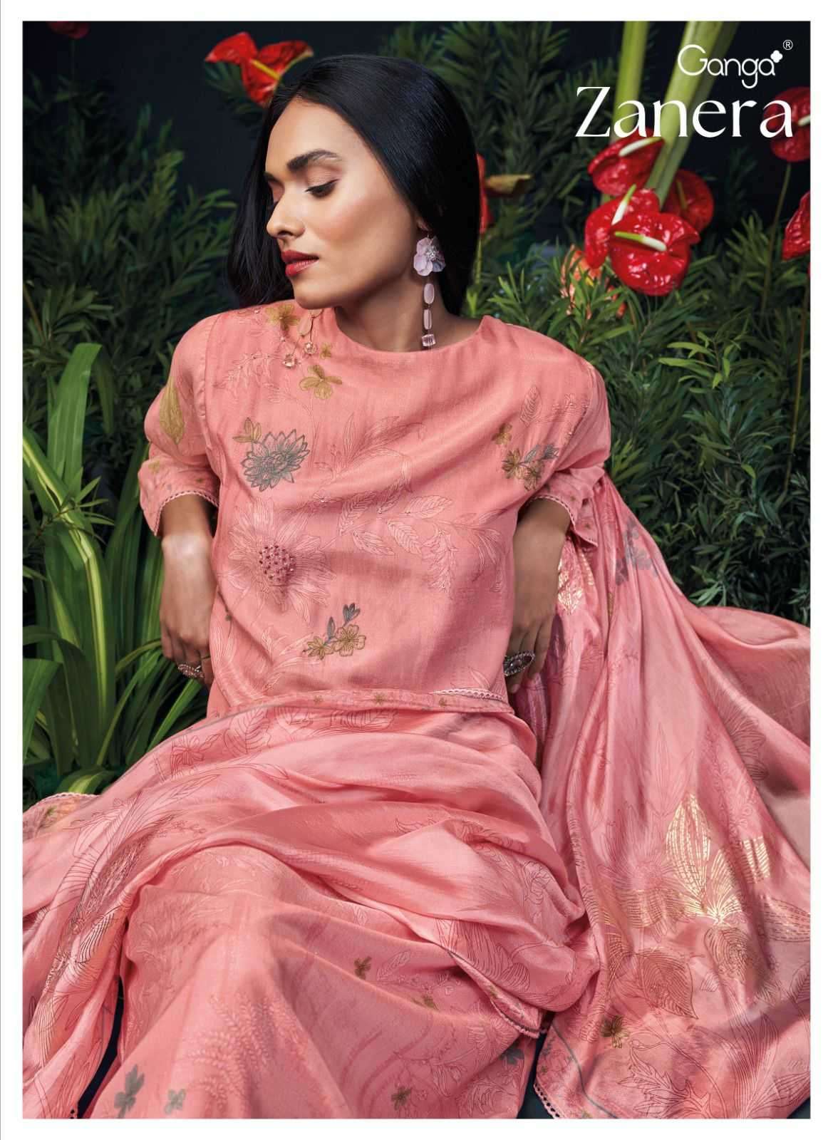 ganga zanera series 1689-1694 premium bemberg silk suit 